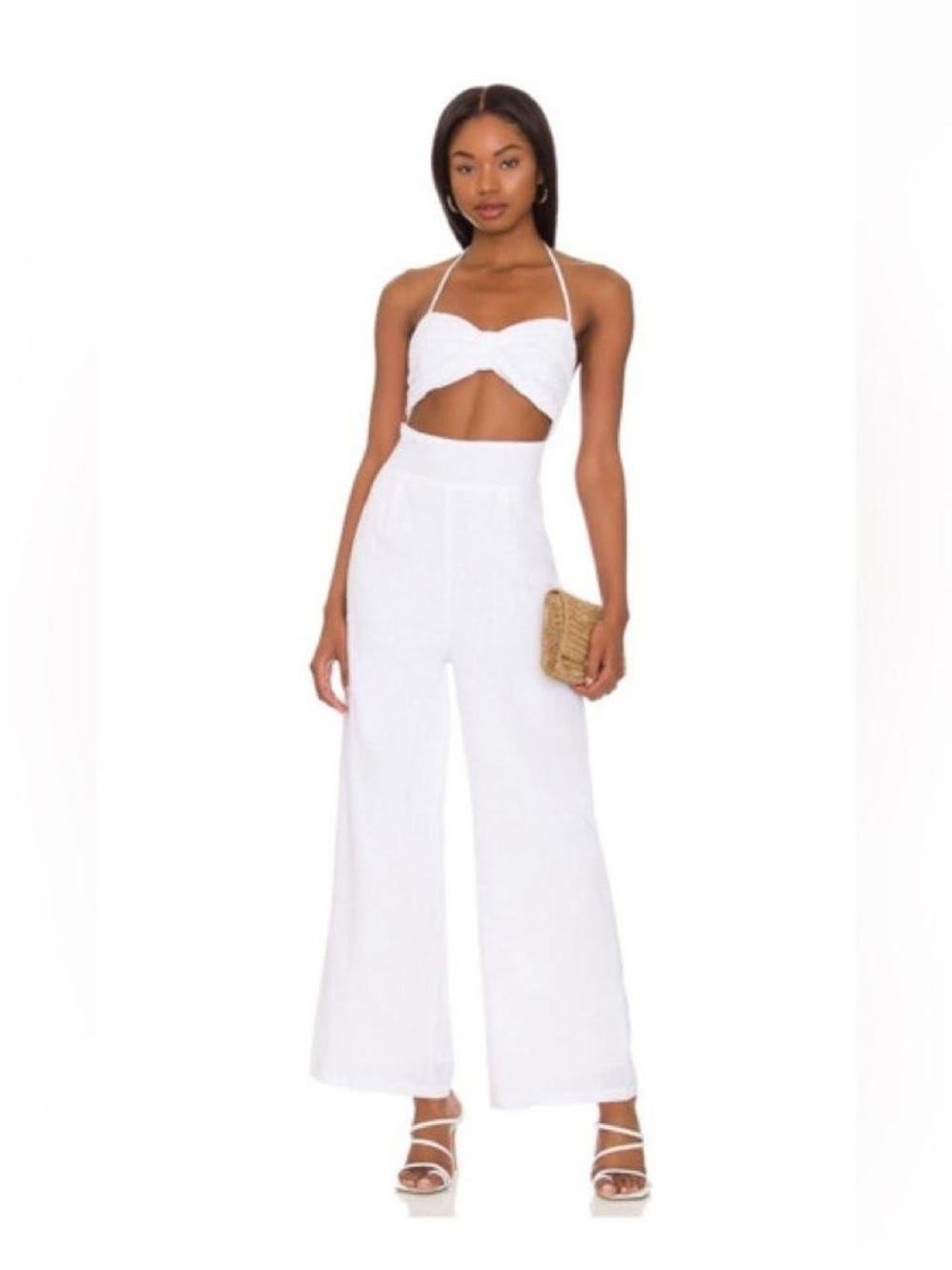 Revolve White Romper